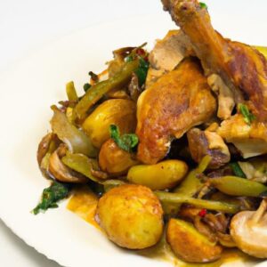 Hearty Slow-Cooked Chicken with Rosemary & Root Veggies