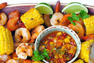 Savor the Flavor: Mexican Street Corn and Shrimp Delight