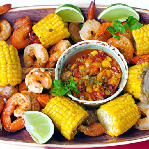 Savor the Flavor: Mexican Street Corn and Shrimp Delight