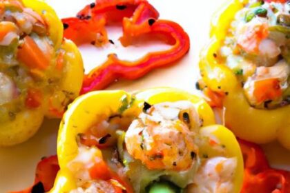 Shrimp-Stuffed Peppers: A Savory Twist on Classic Flavors
