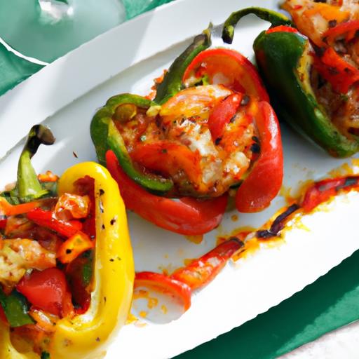 Shrimp-Stuffed Peppers: A Savory Twist on Classic Flavors