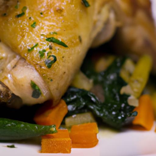 Hearty Slow-Cooked Chicken with‌ Rosemary & Root Veggies