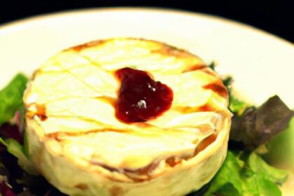 Melting Magic: The Art of Perfectly Baked Camembert Cheese