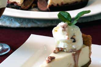 Indulge in the Ultimate Mint Chocolate Fudge Cheesecake Delight
