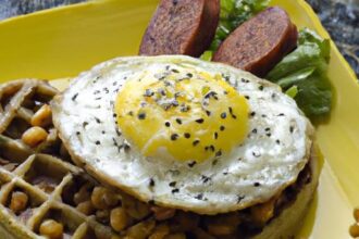 Savory Lentil Waffles: A Protein-Packed Breakfast Twist