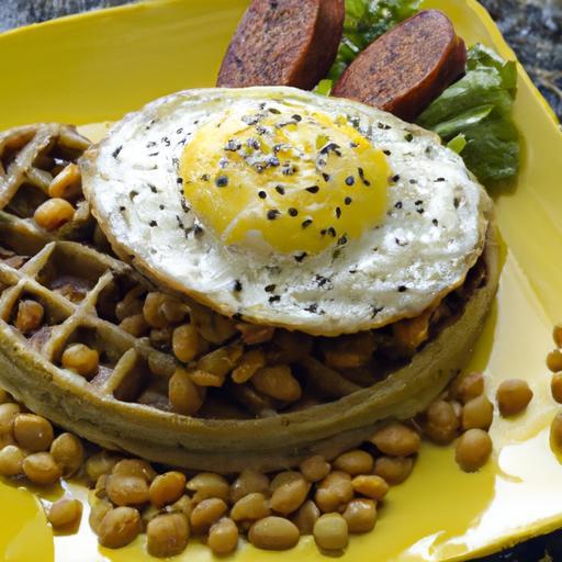 Savory Lentil Waffles: A Protein-Packed Breakfast Twist