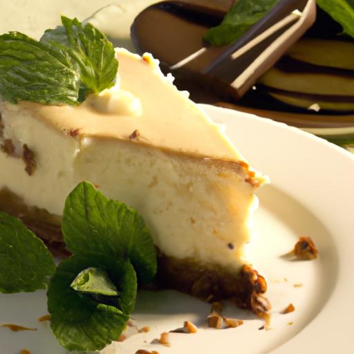 Indulge in the Ultimate Mint Chocolate​ Fudge Cheesecake Delight