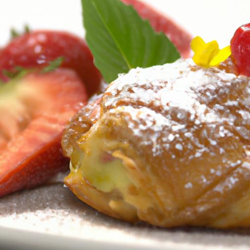 Heavenly Croissant Delight: Strawberry & Cream Bliss Recipe