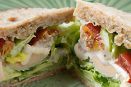 Crunchy Delight: The Ultimate Crispy Chicken Caesar Sandwich
