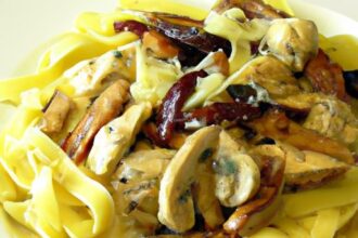 Savor the Flavor: Irresistible Chicken Marsala Fettuccine