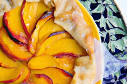 Rustic Peach Galette: A Sweet Slice of Summer’s Charm