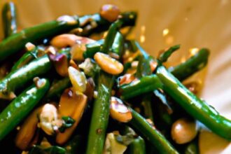 Crisp Sautéed Green Beans with Toasted Almond Slivers Delight