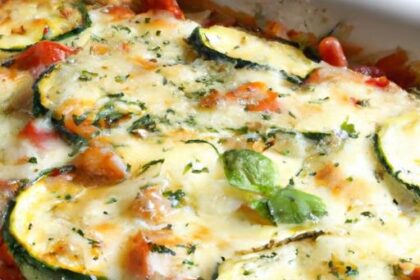 Savor the Flavor: Zucchini Tomato Parmesan Bake Recipe