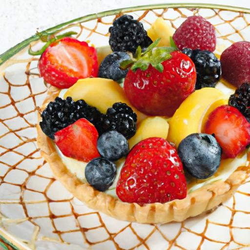 Delightful Gluten-Free Fruit Tart with Silky Pastry Cream