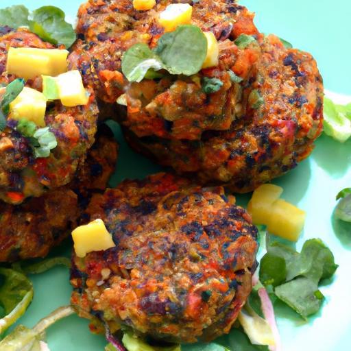 Crispy Lentil Quinoa Fritters: A Nutritious Delight