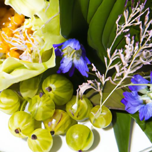 Blooms on Your Plate: A Guide to Edible Flower Garnishes