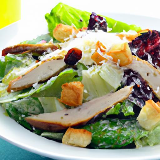 Fresh Twist: Grilled Chicken Caesar Salad Without Croutons