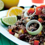 Zesty Quinoa & Black Bean Salad with Tangy Lime Dressing