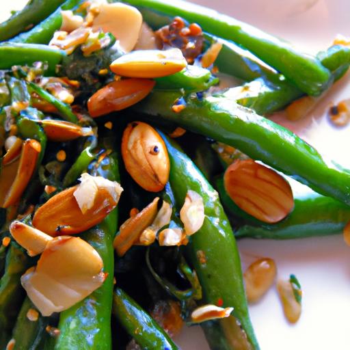 Crisp Sautéed Green Beans⁣ with Toasted Almond ⁢Slivers Delight