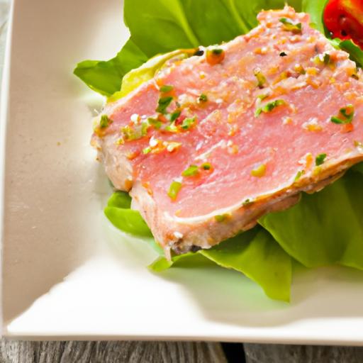 Perfectly Seared Tuna Steaks: Air Fryer Magic Unveiled