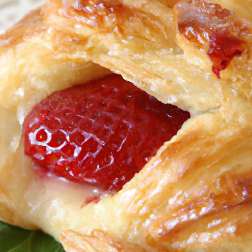 Flaky Strawberry ​Puff Pastry: ⁤A Sweet Crispy Delight recipe