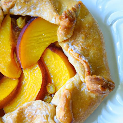 Rustic Peach Galette: A Sweet Slice of Summer's Charm