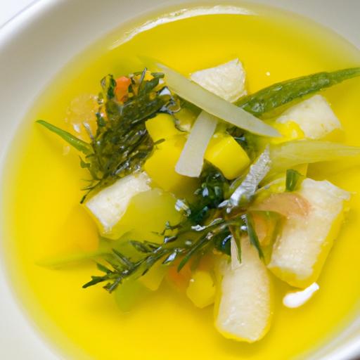 Consommé Elegance: ⁢Savoring Delicate Vegetable Pearls