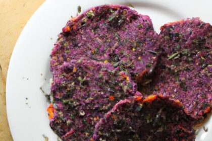 Crunchy Vegan Beet Crackers: Gluten & Dairy-Free Delight