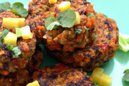 Crispy Lentil Quinoa Fritters: A Nutritious Delight