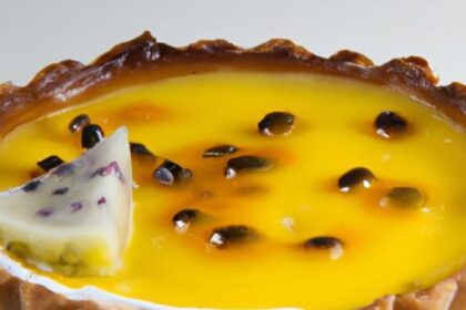 Zesty Passionfruit Curd Tart: A Tropical Twist on Tradition