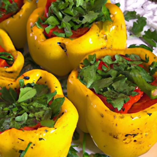 Flavor-Packed Stuffed Bell Peppers: A Colorful Delight