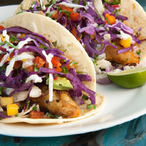Fresh Fish Tacos with Zesty Slaw: A Flavorful Delight