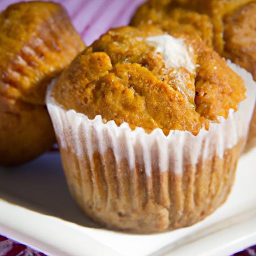 Irresistible Pumpkin Muffins with Cream Cheese Swirl Delight