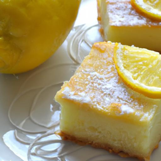 Zesty Gluten-Free Lemon Bars: A Bright, Tart Delight