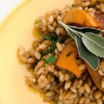 Hearty Farro with Roasted Butternut Squash and Sage Bliss