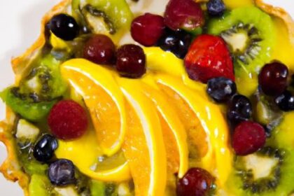 Fresh & Nutty: Crafting a Raw Vegan Fruit Tart Delight