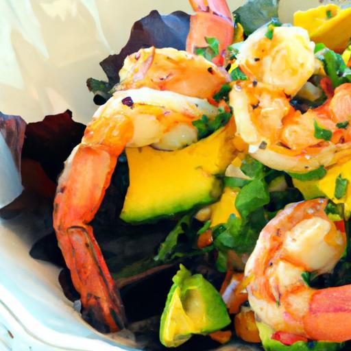 Bright Bites: Corn, Shrimp & Avocado Kale Salad Magic