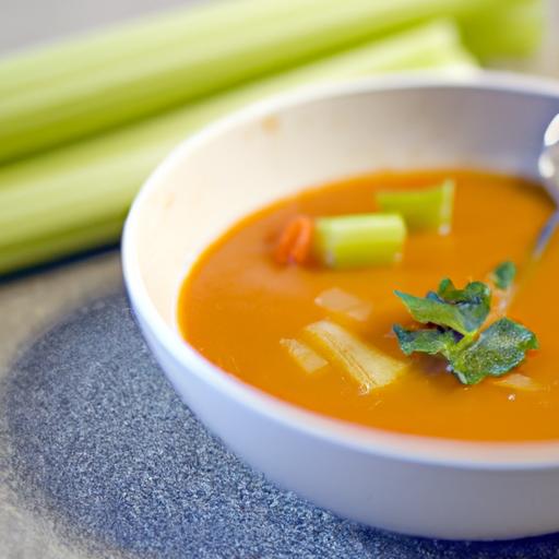 Wholesome Carrot and Celery soup: A Nourishing Delight