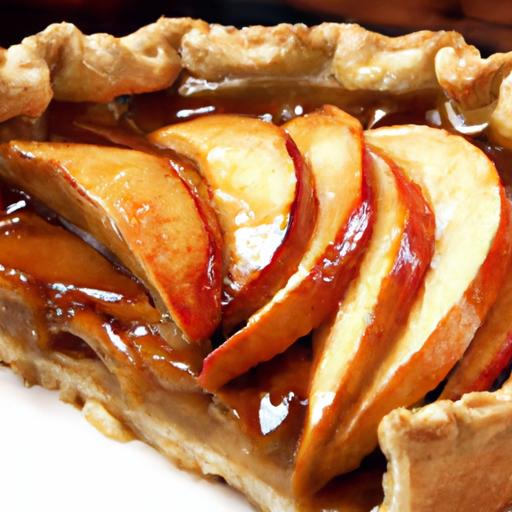 Decadent Delights: The Art of Apple and Caramel Tart