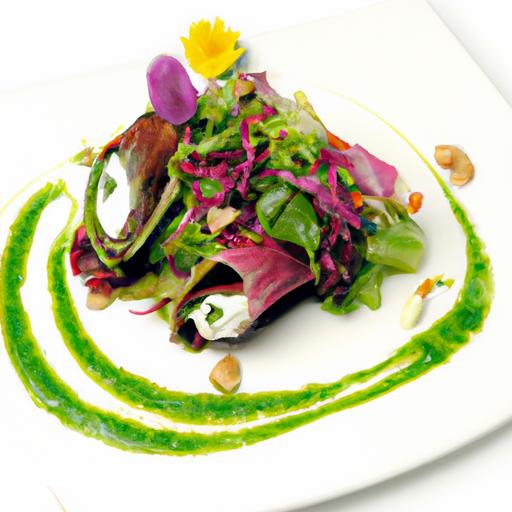 Fresh ​Flavors Unveiled: the Art of Sweet Pea & Mint Purée