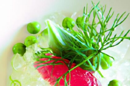 Elevate Taste: Molecular Ceviche with Zesty Lime Pearls