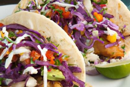 Fresh Fish Tacos with Zesty Slaw: A Flavorful Delight