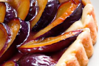 Timeless Delight: The Art of Crafting Classic Plum Tart
