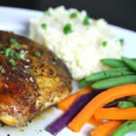 Savor the Perfect Plate: Grilled Chicken with Rice & Veggies