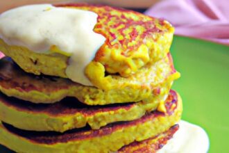 Fluffy Vegan Protein Pancakes with Pea Power Punch
