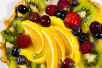 Fresh & Nutty: Crafting a Raw Vegan Fruit Tart Delight