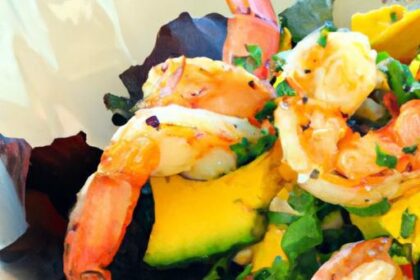 Bright Bites: Corn, Shrimp & Avocado Kale Salad Magic