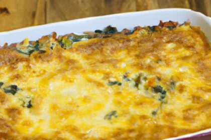 Savory Low-Carb Cheeseburger Casserole: A Delicious Twist
