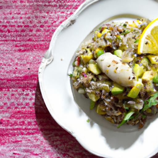 Zesty Lentil & Quinoa Salad with Bright Lemon Dressing