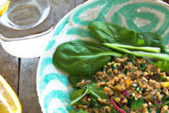 Zesty Lentil & Quinoa Salad with Vibrant Lemon Dressing